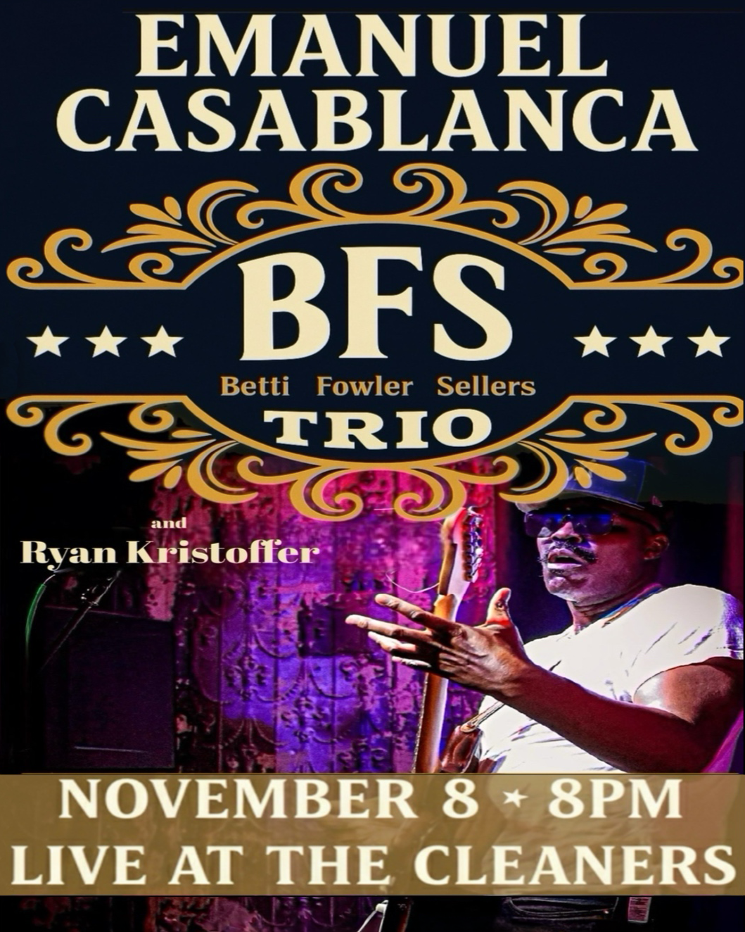 Bad Boy of Blues: Emmanuel Casablanca ft. BFS Trio & Ryan Kristoffer