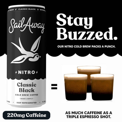 Sail Away Cold Brew Coffee -Classic Black