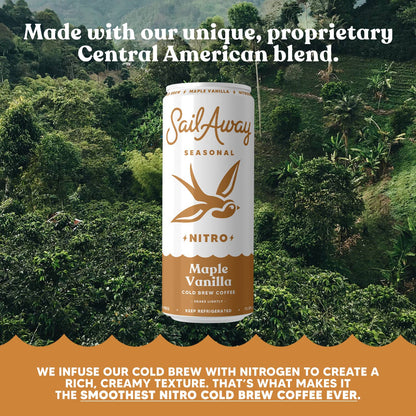 Sail Away Cold Brew Coffee - Maple Vanilla *Fall Seasonal*