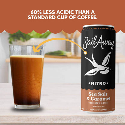 Sail Away Cold Brew Coffee - Sea Salt & Caramel