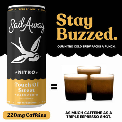 Sail Away Cold Brew Coffee - Touch of Sweet