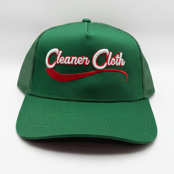 Cleaner Cloth Mesh Back Trucker Hat