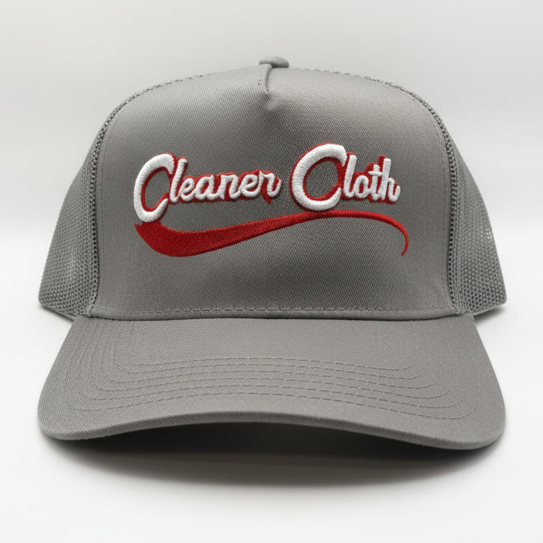 Cleaner Cloth Mesh Back Trucker Hat