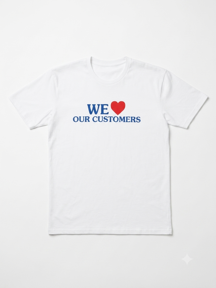 We Love Our Customers Tee