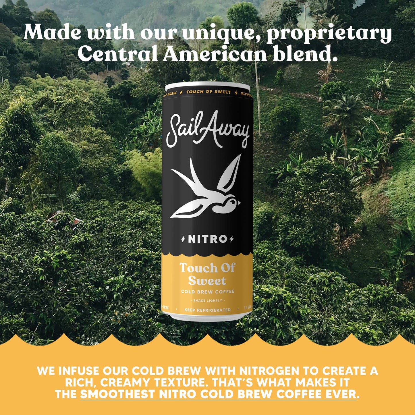 Sail Away Cold Brew Coffee - Touch of Sweet
