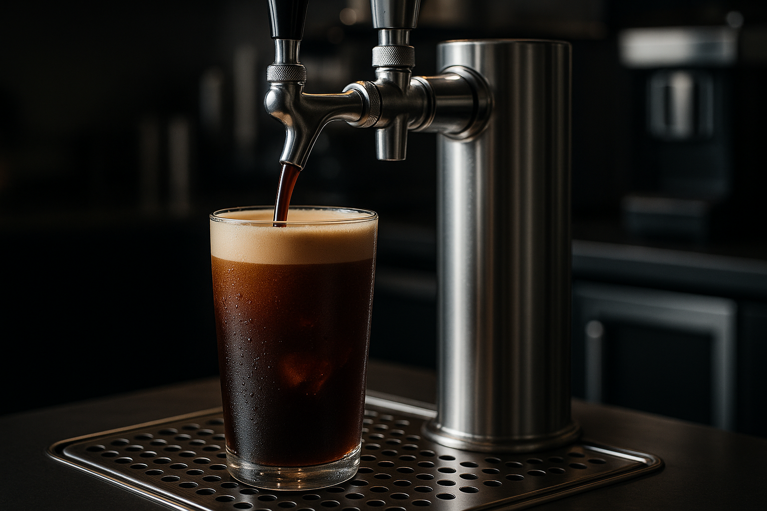 Cold Brew Coffee From a Kegerator Tap