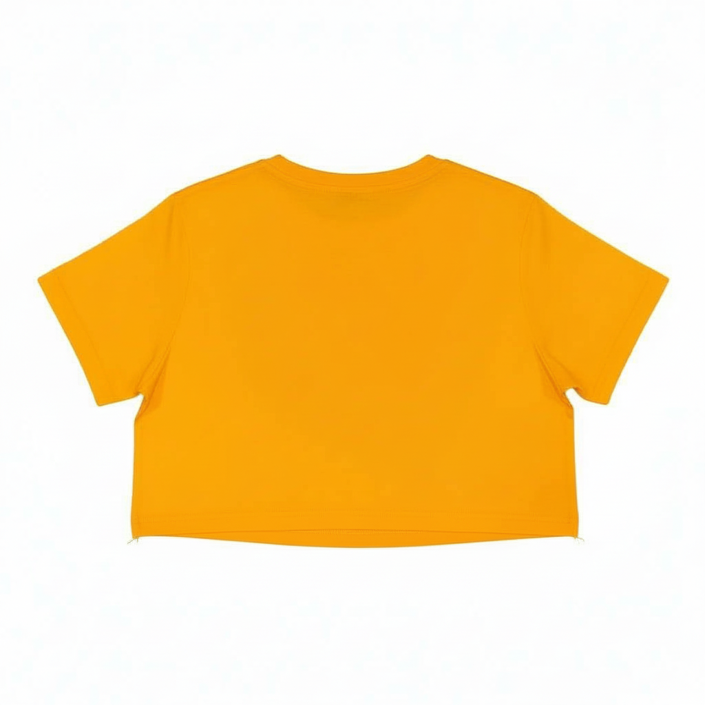 Raw Hem Crop Tee